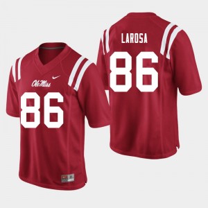 Men Jay LaRosa Red Rebels College Football #86 Jersey 577847-918
