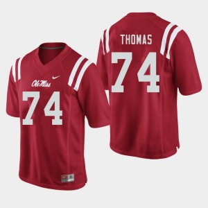 Men Darius Thomas Red Rebels College Football #74 Jersey 939153-695